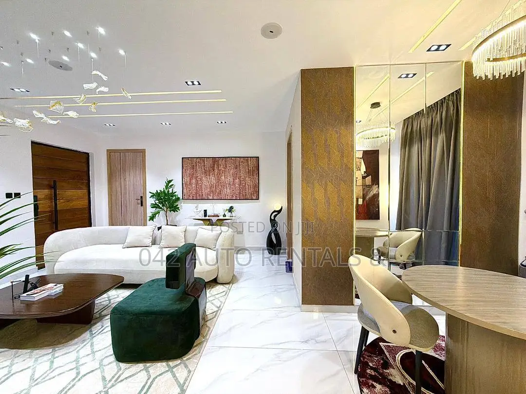 A Brand New Luxury 2 Bedroom With 3 Balconies in Adeniyi Jones