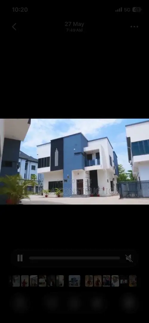 Exclusive 5-bedroom Detached Luxury Short-let Mansion – Guzape, Abuja in Guzape District