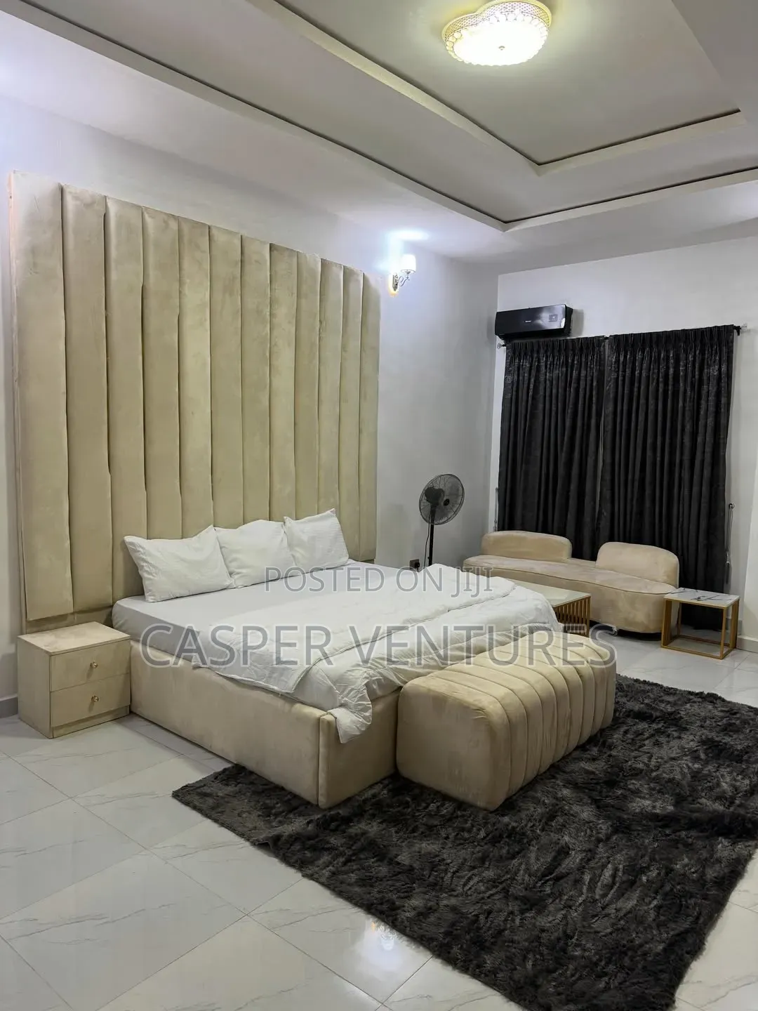 An Exquisite Luxurious Masterbedroom in Lekki Phase 2