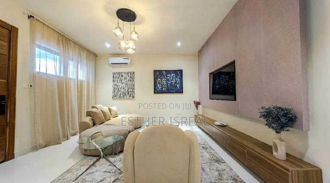 Cream 1 Bedroom Apartment Vi in Victoria Island Extension