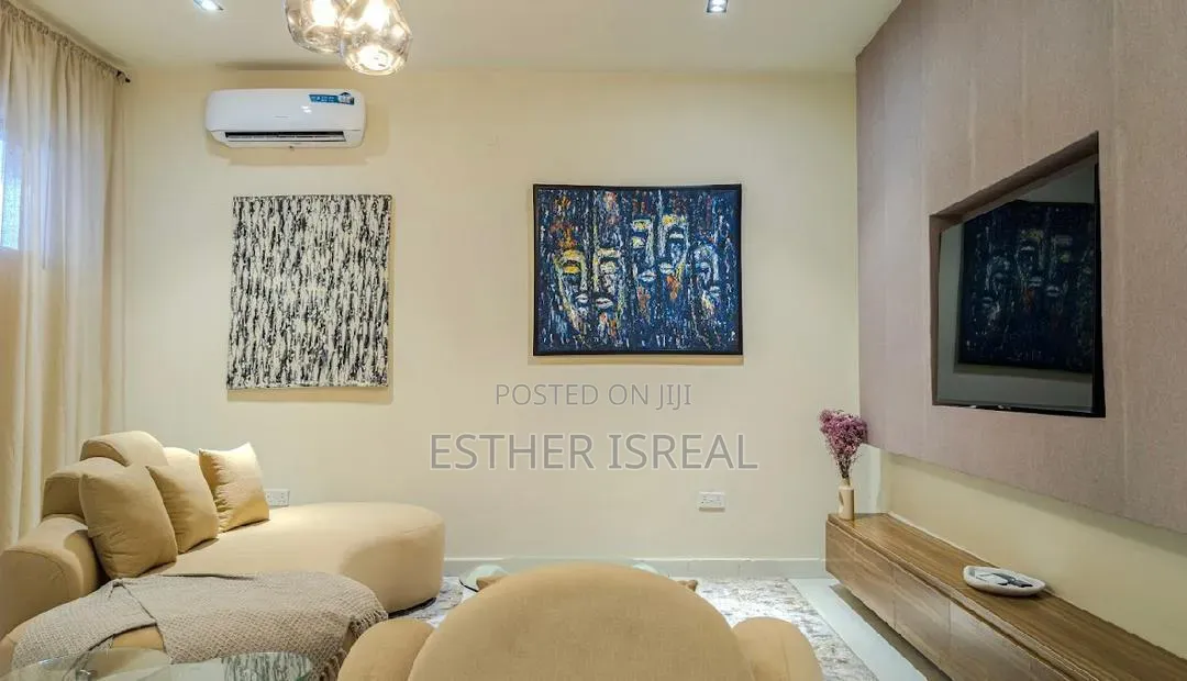 Cream 1 Bedroom Apartment Vi in Victoria Island Extension
