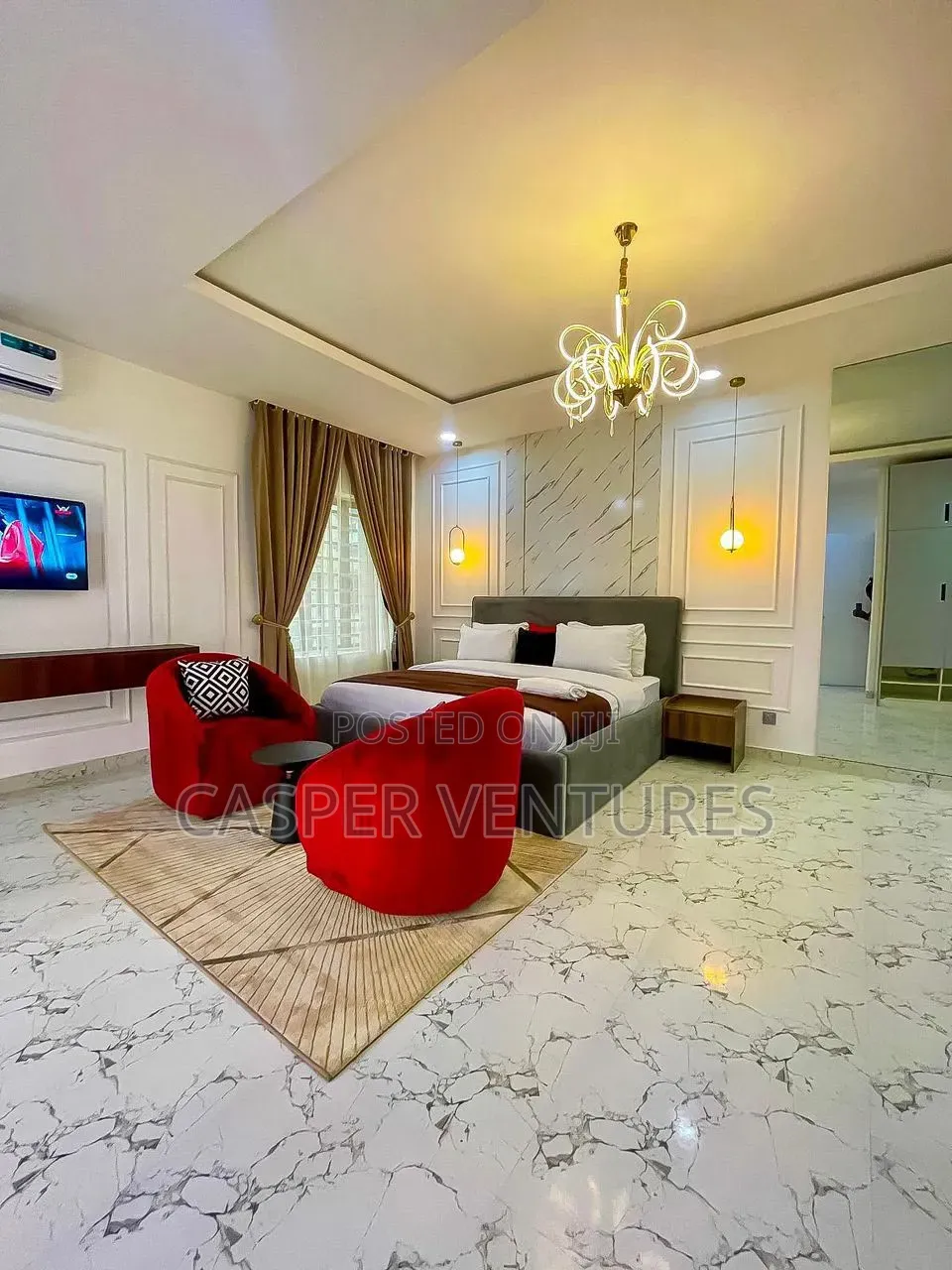Luxurious 1bed With Pool, Gym Balconies in Ikate