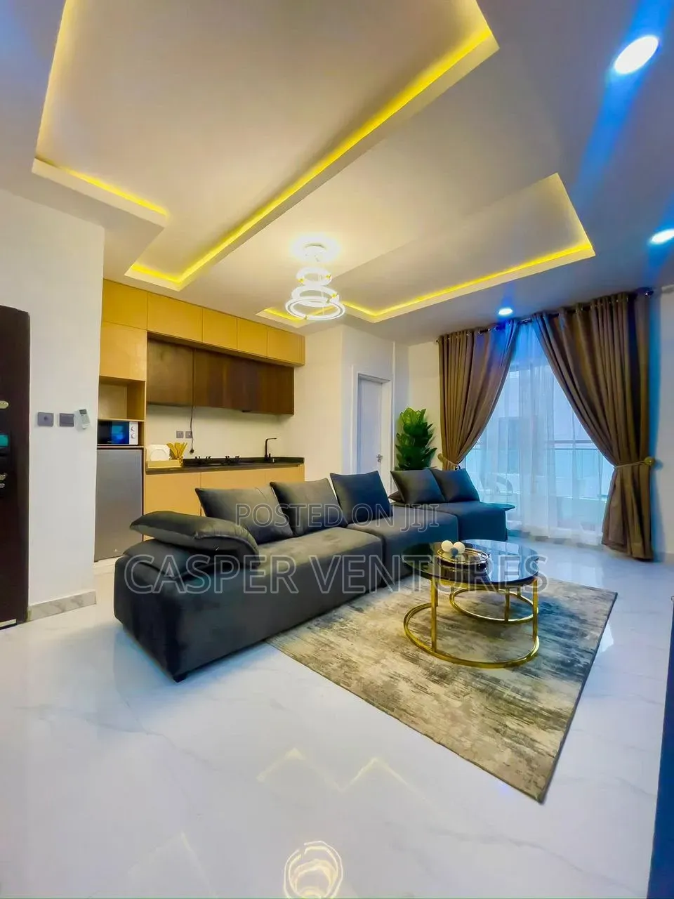 Luxurious 1bed With Pool, Gym Balconies in Ikate