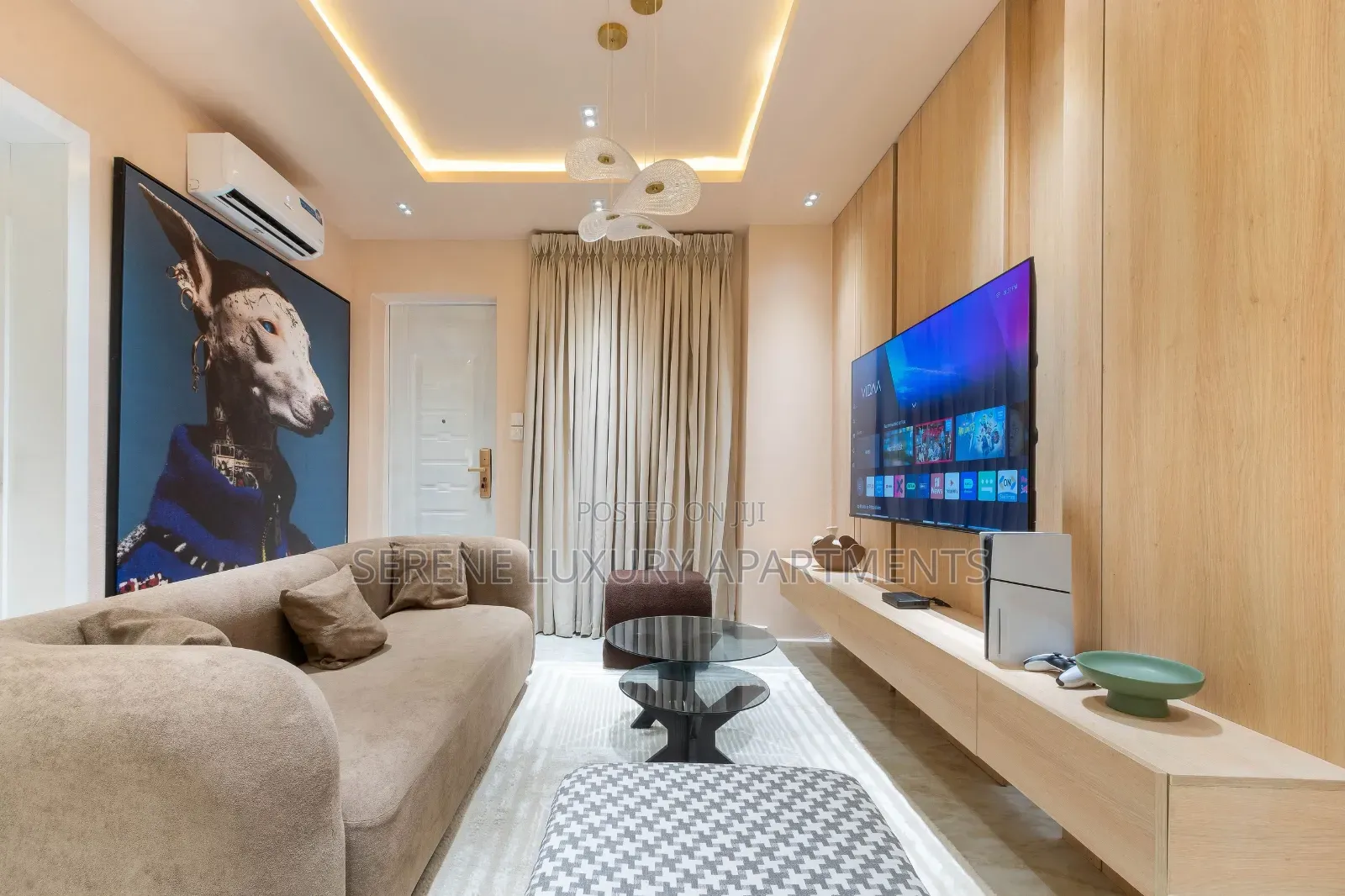Cozy One Bedroom Apartment With Ps5 and Gym in Ikate