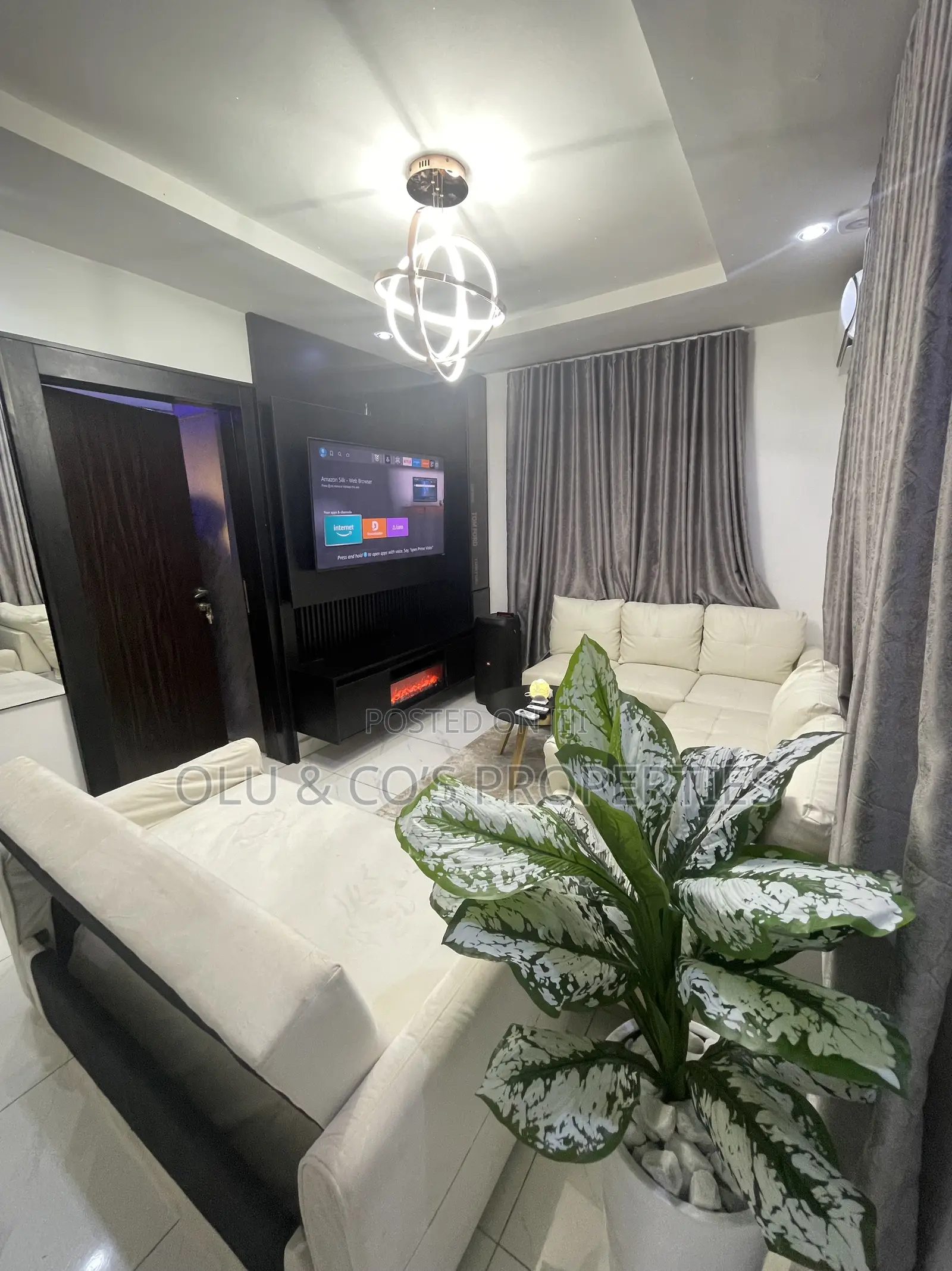 1bedroom Furnished Luxury Apartment in Wuye