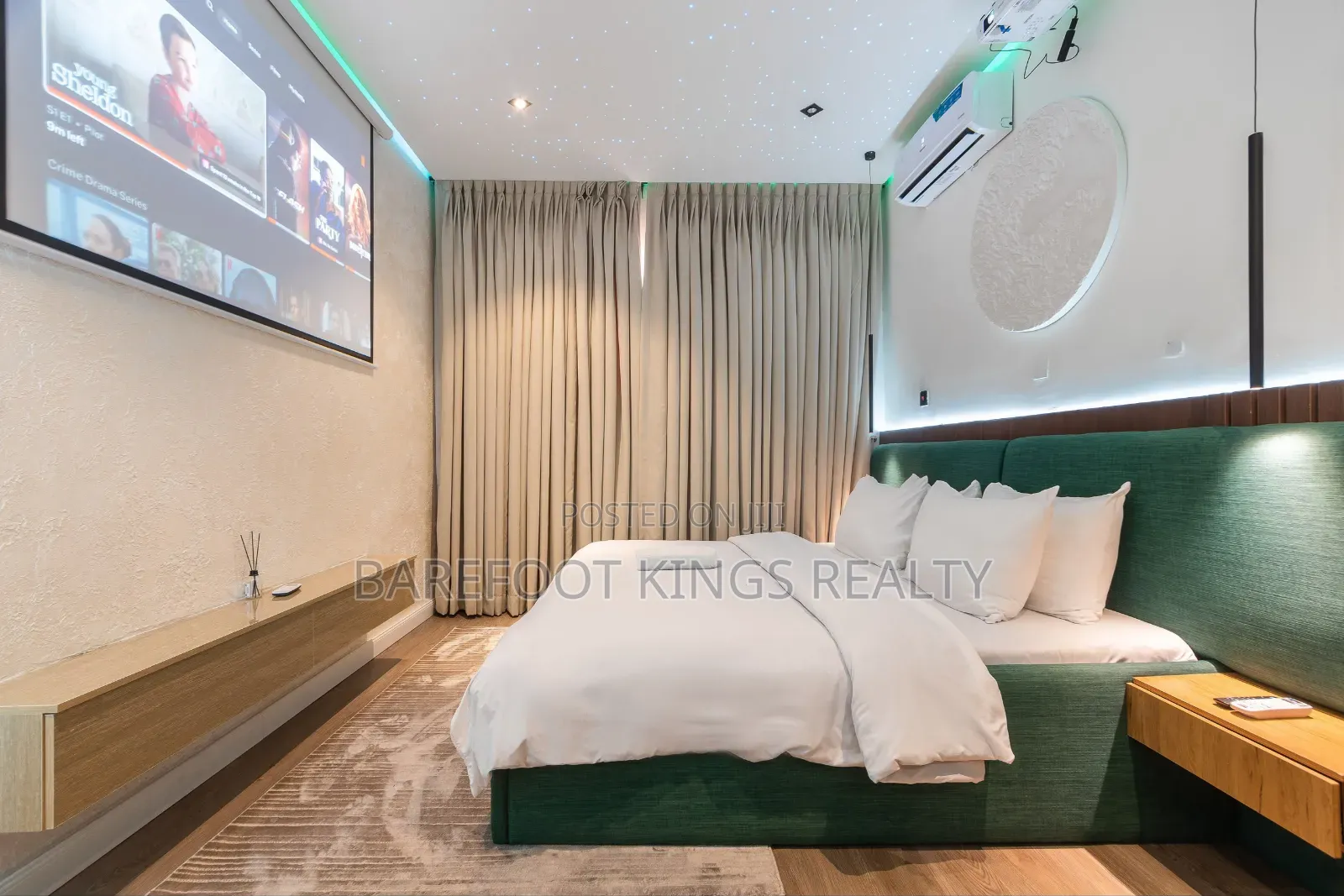 Luxury Cinematic 1bedroom Apartment in Lagos Island / Lagos Island