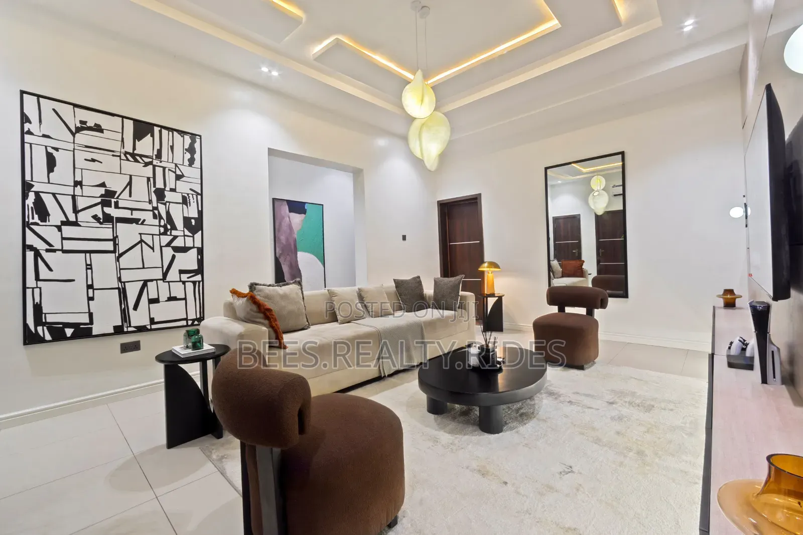 Beautiful Luxury 2BDR With a PS5, Washing Machine and a Balcony in Ogba Industrial Estate
