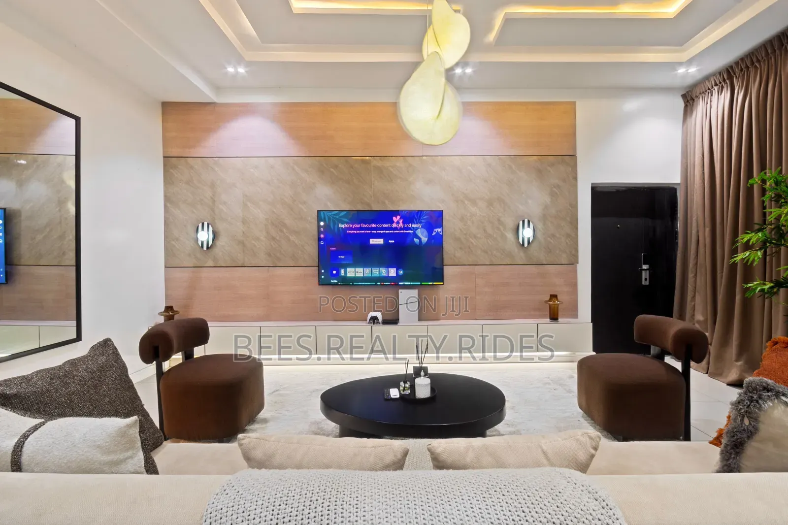 Beautiful Luxury 2BDR With a PS5, Washing Machine and a Balcony in Ogba Industrial Estate