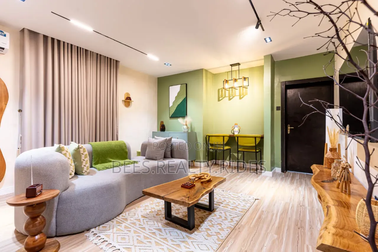 Boho-Themed 1 Bedroom Apartment in Yaba in Onike