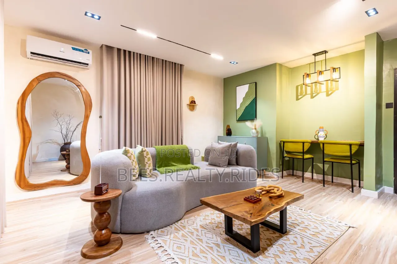 Boho-Themed 1 Bedroom Apartment in Yaba in Onike