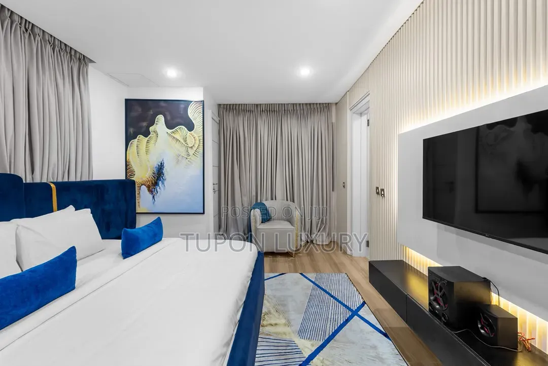 Luxury 3bedroom on the 7th Floor With Pool Gym in Victoria Island Extension