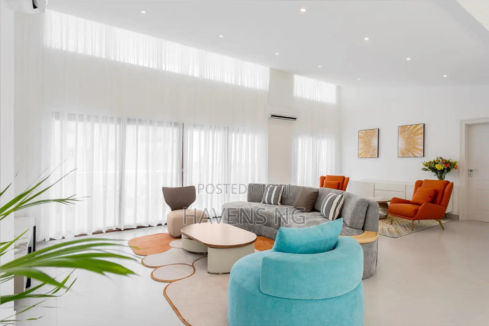 Grand 2-Bedroom Penthouse Suite With a Private Terrace in Victoria Island Extension
