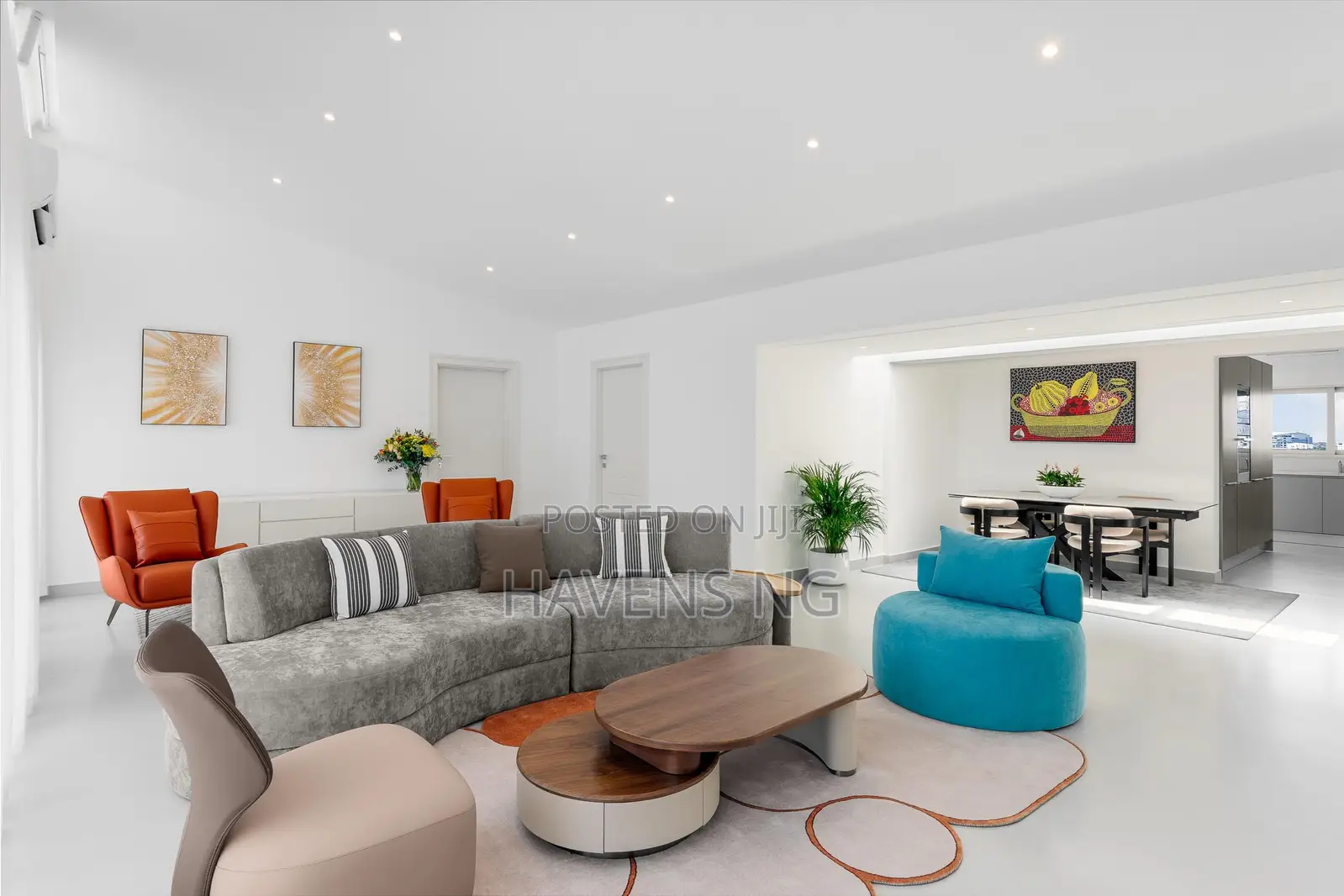 Grand 2-Bedroom Penthouse Suite With a Private Terrace in Victoria Island Extension