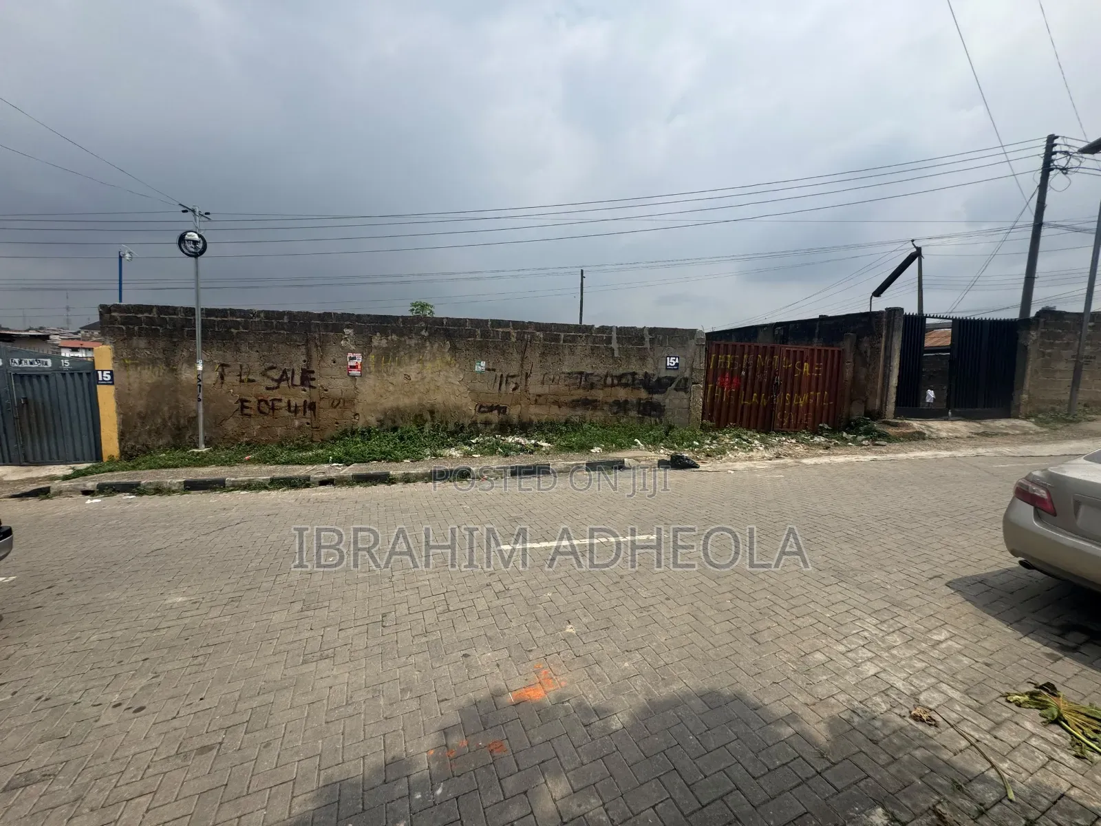 An Empty Land Measuring 565sqm, Fenced and Gated in a Secured And in Ifako-Ogba