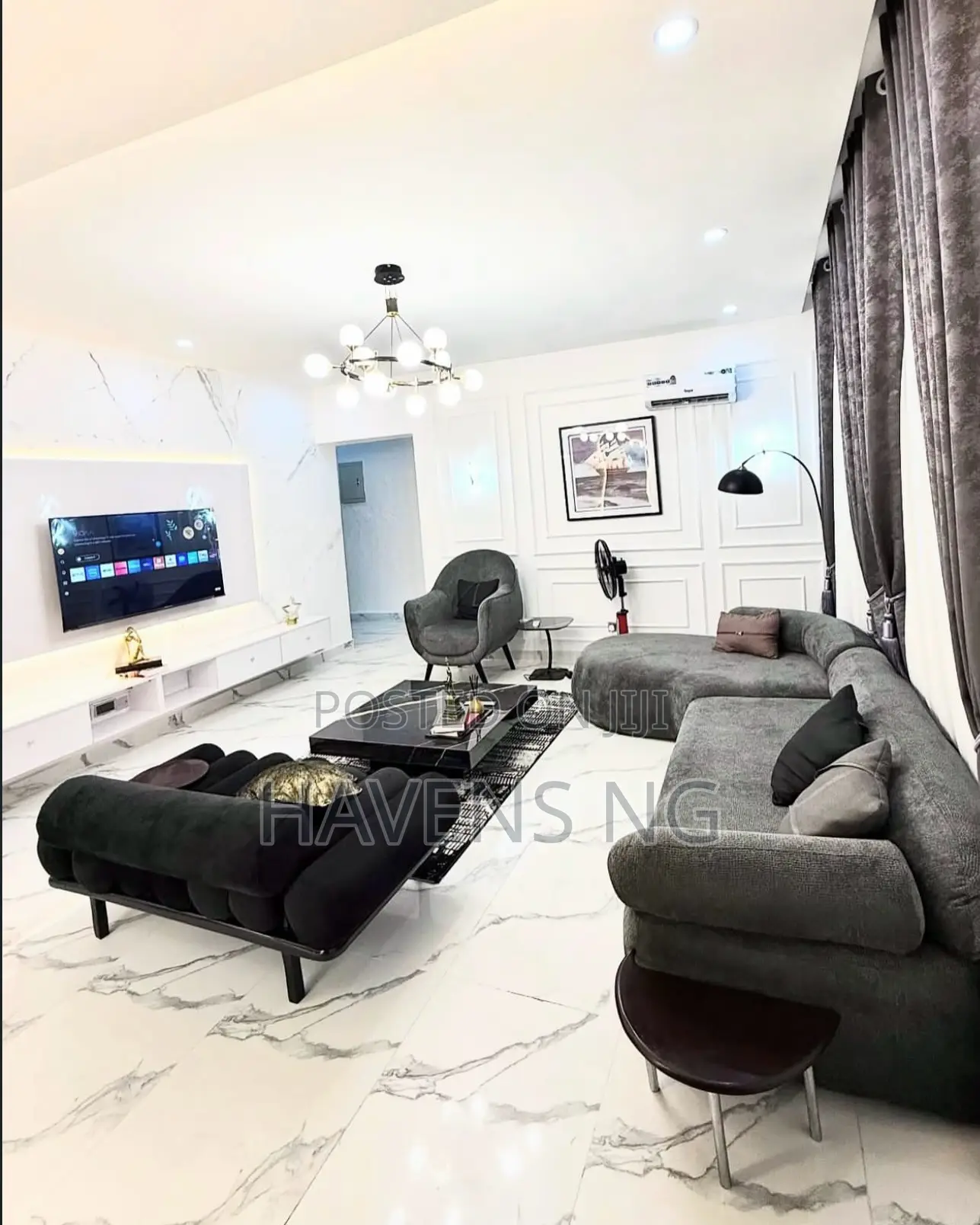 Beautiful 3-Bedroom Apartment for Short Let in Jahi