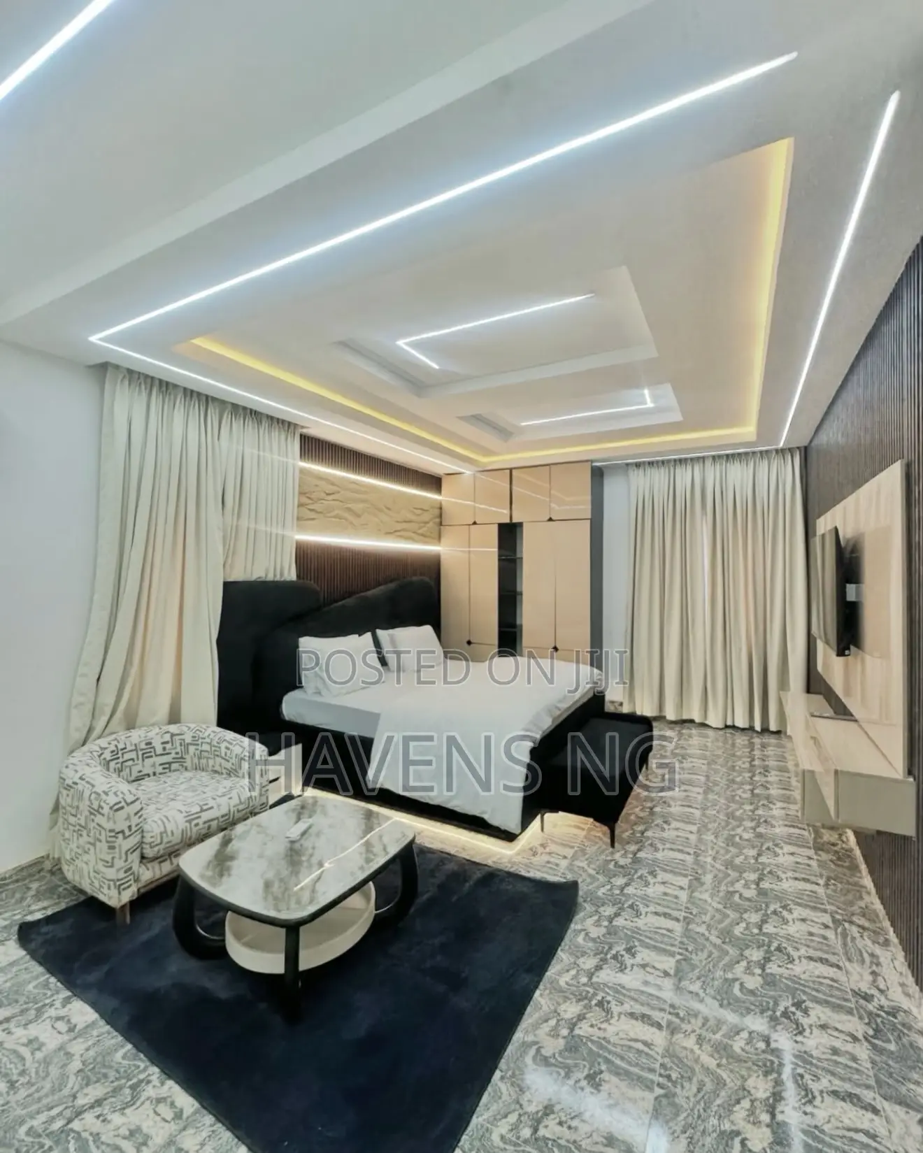 Beautiful 4-Bedroom Apartment for Short Let in Jabi