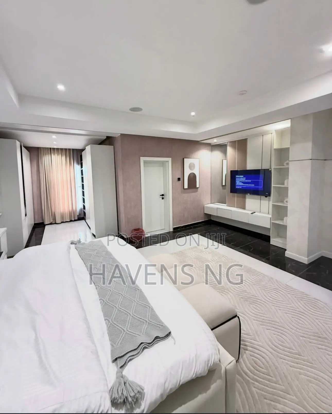 Luxury 4-Bedroom Apartment for Short Let in Guzape District
