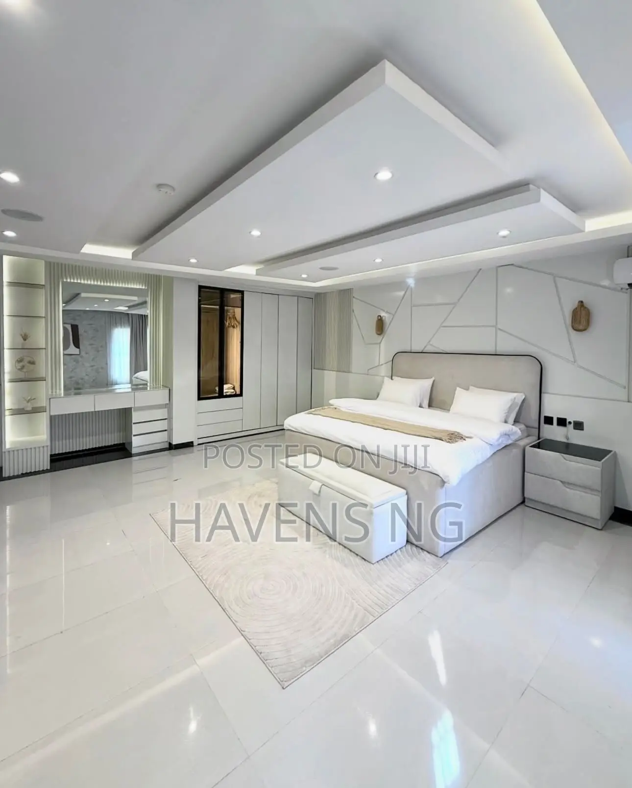 Luxury 4-Bedroom Apartment for Short Let in Guzape District