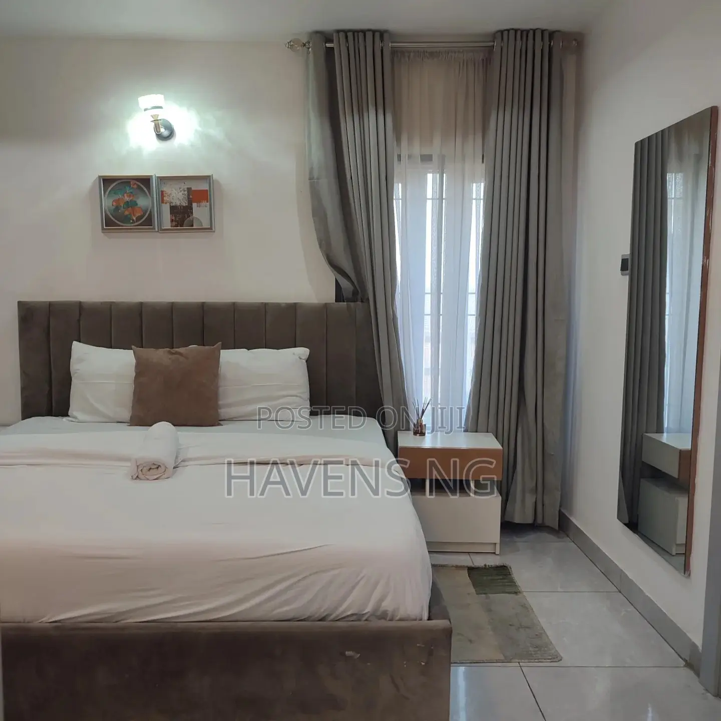 New 1-Bedroom Apartment for Short Let in Jahi