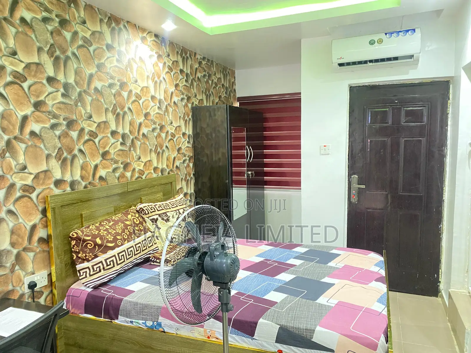 24/7 Solar Powered Tastefully Designed Apartment in Abule-Oja