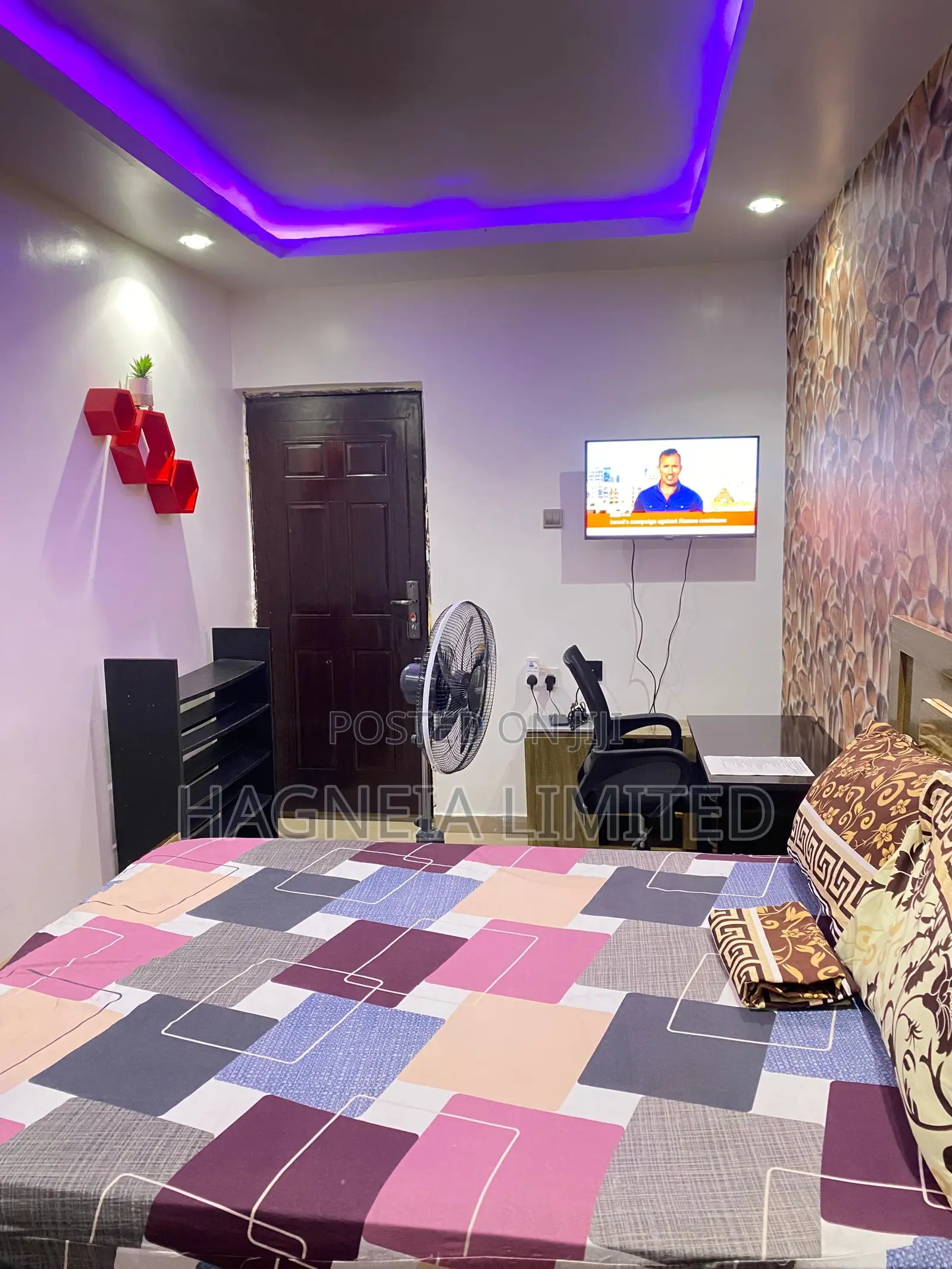 24/7 Solar Powered Tastefully Designed Apartment in Abule-Oja