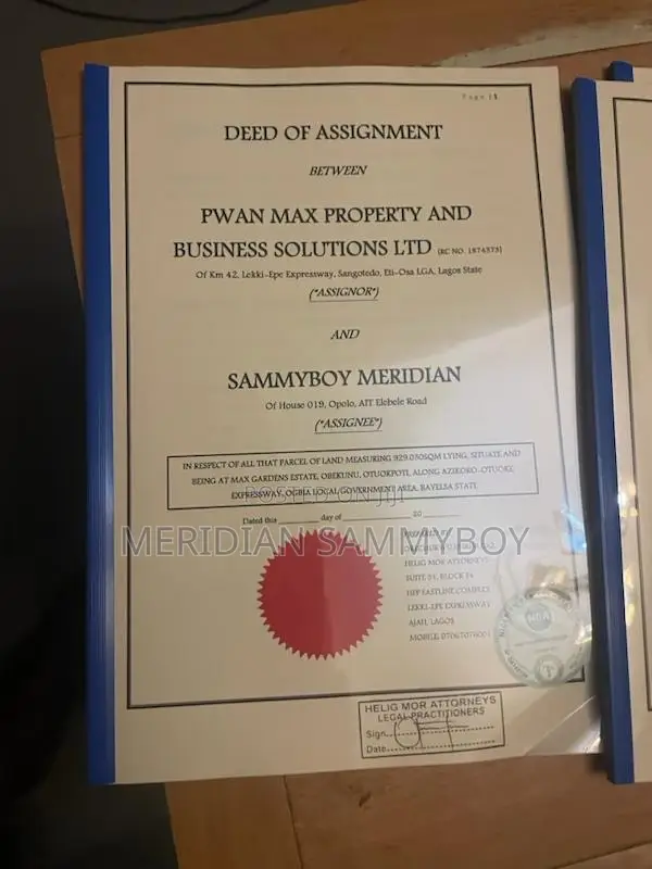 Prime Max Gardens Plots – All Fees Paid! in Yenagoa