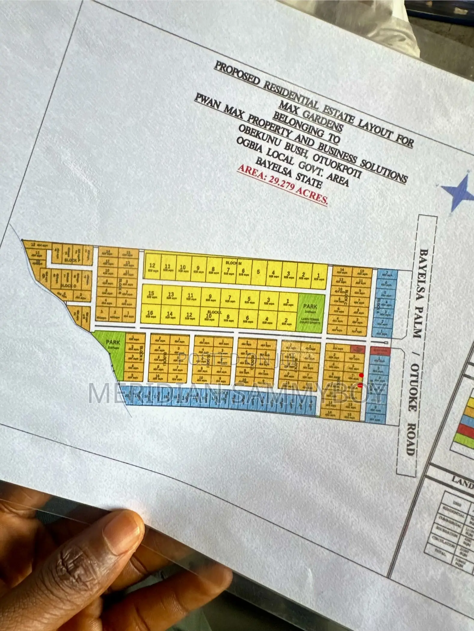 Prime Max Gardens Plots – All Fees Paid! in Yenagoa
