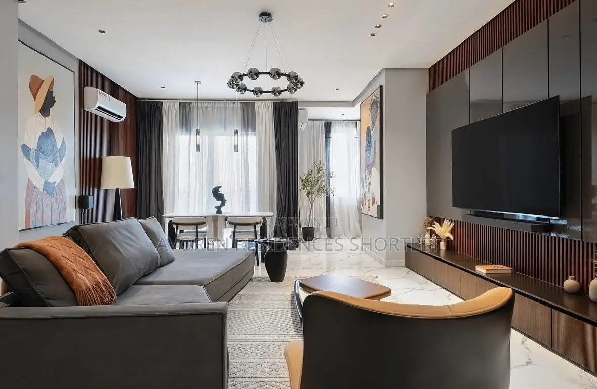 New Luxurious 2 Bedroom Apartment Shortlet in Lekki in Lekki Phase 1