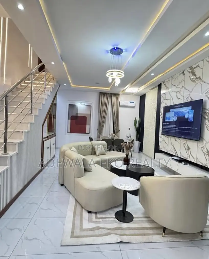 4 Bedroom Duplex (Self Compound) With Snooker Board and PS5 in Ikate