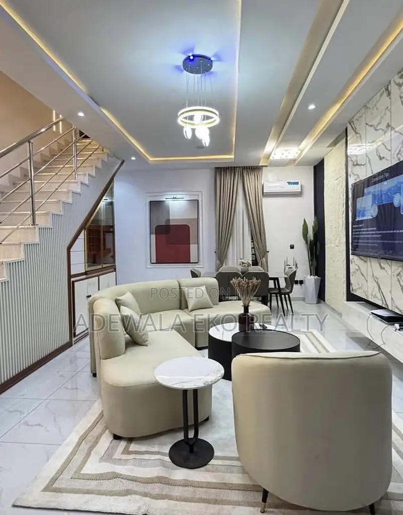4 Bedroom Duplex (Self Compound) With Snooker Board and PS5 in Ikate