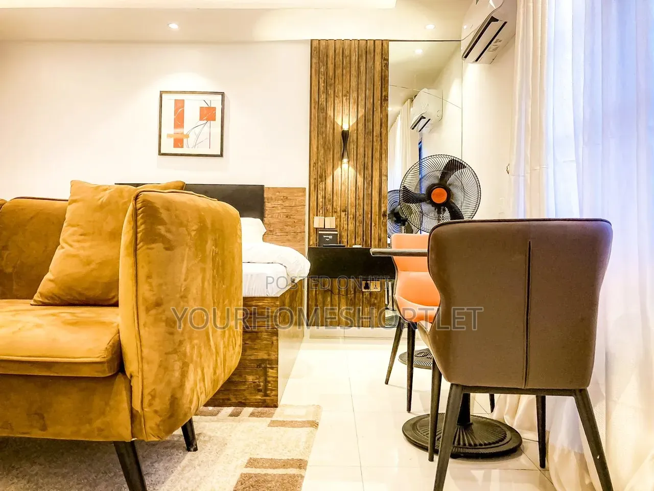 Luxury Studio Apartment for Daily, Weekly, Monthly Deal in Victoria Island Extension