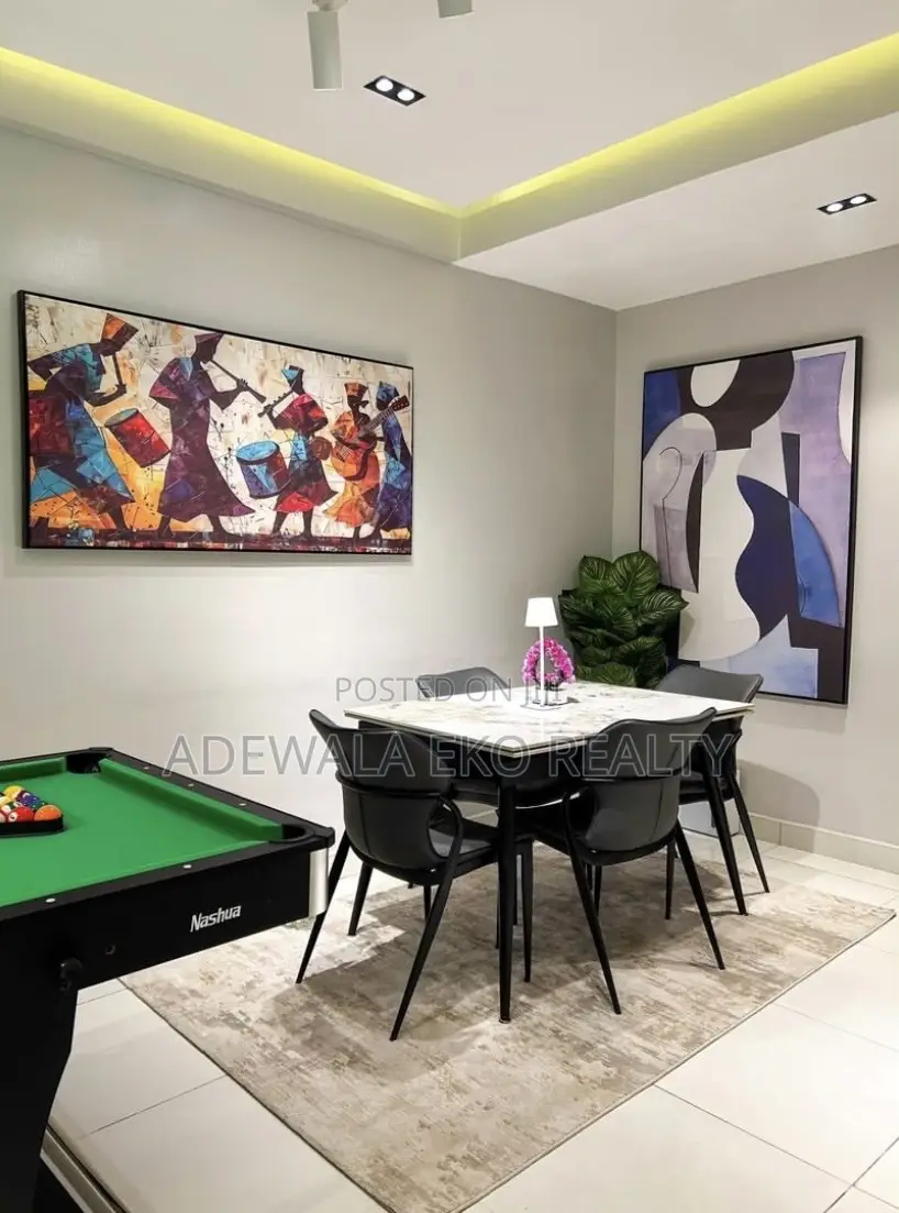 Cozy 2-Bedroom Shortlet Lekki, Ikate – PS5, Snooker, Pool Gym in Ikate