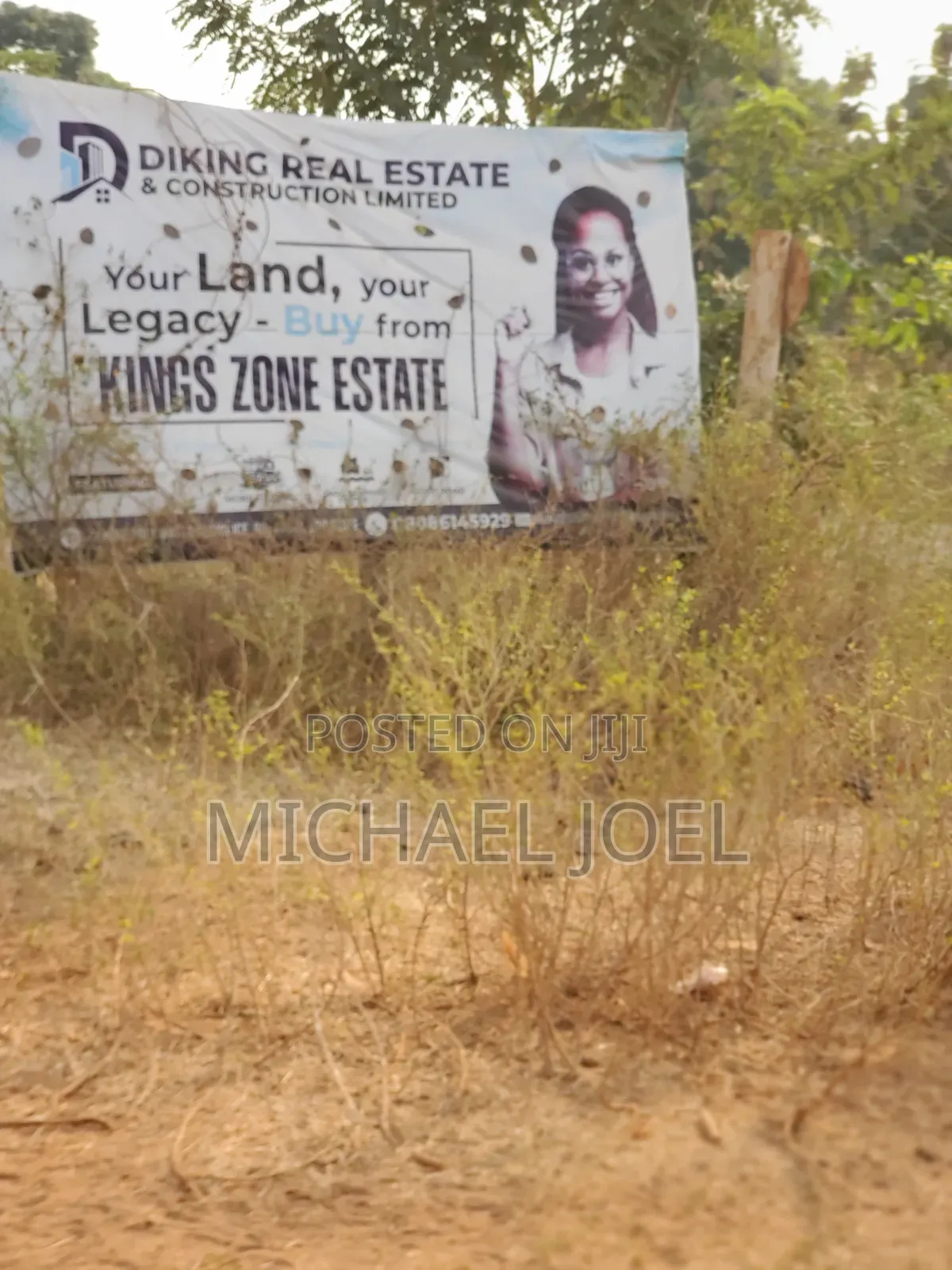 Land Measuring 100ft by 50 Ft Along Old Road Aviele Auchi in Auchi