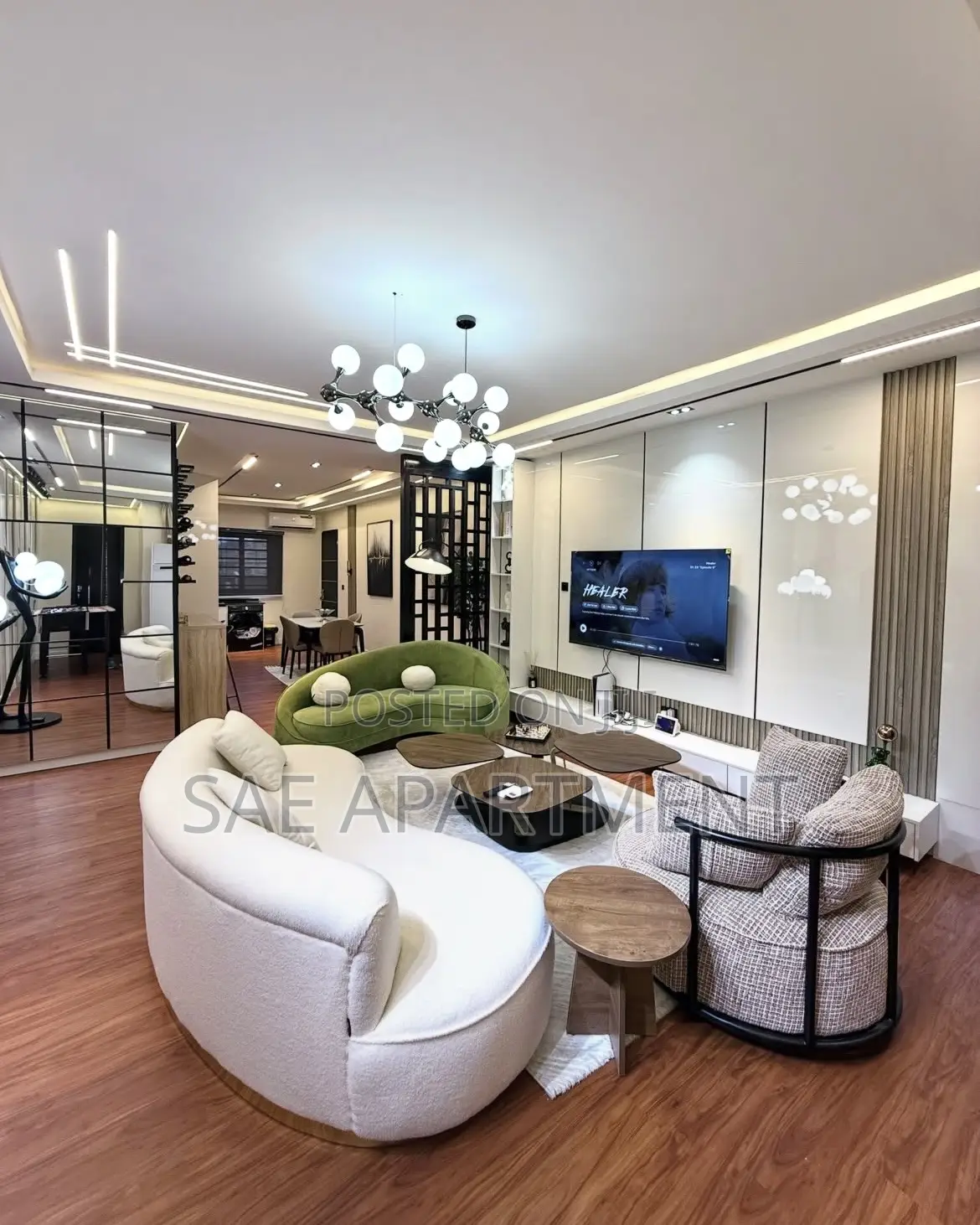 Elysian Two Bedroom Apartment, Jahi Abuja in Jahi