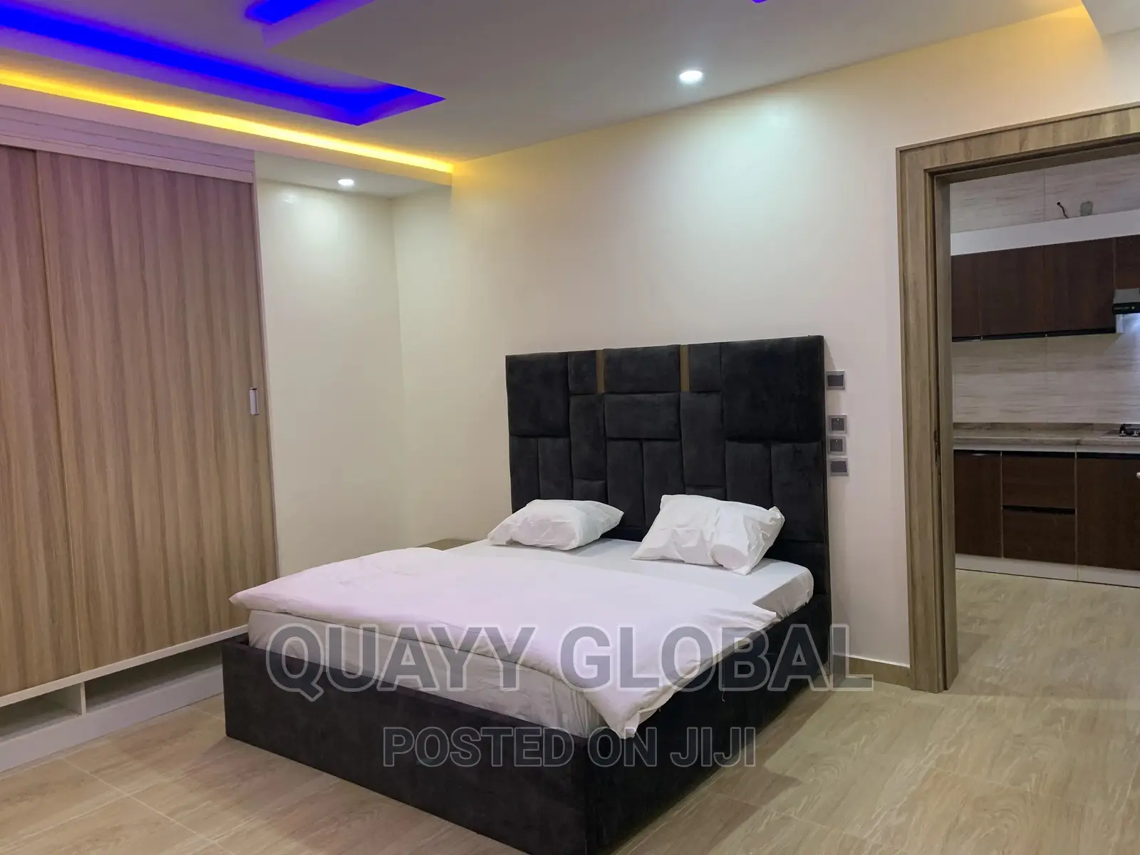 Luxurious One Bedroom Apartment With 24/7 Light and Wi-Fi in Dawaki