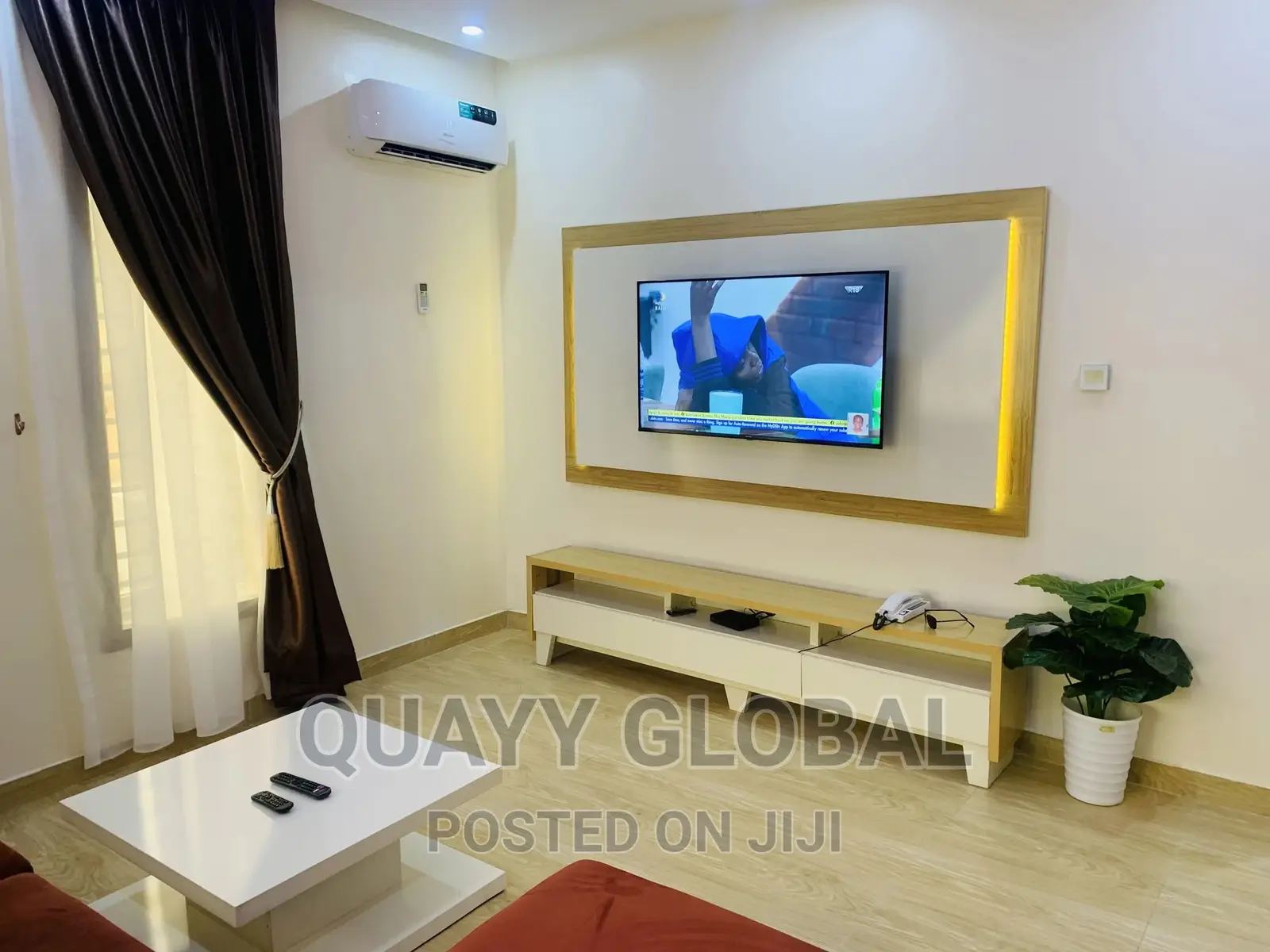 Luxurious One Bedroom Apartment With 24/7 Light and Wi-Fi in Dawaki