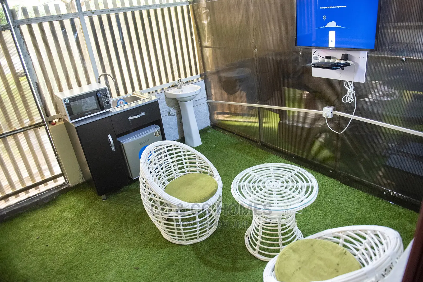 CC CG Homes 1 Bedroom Apart - 24hrs Elect/Wifi/Securit in Life Camp