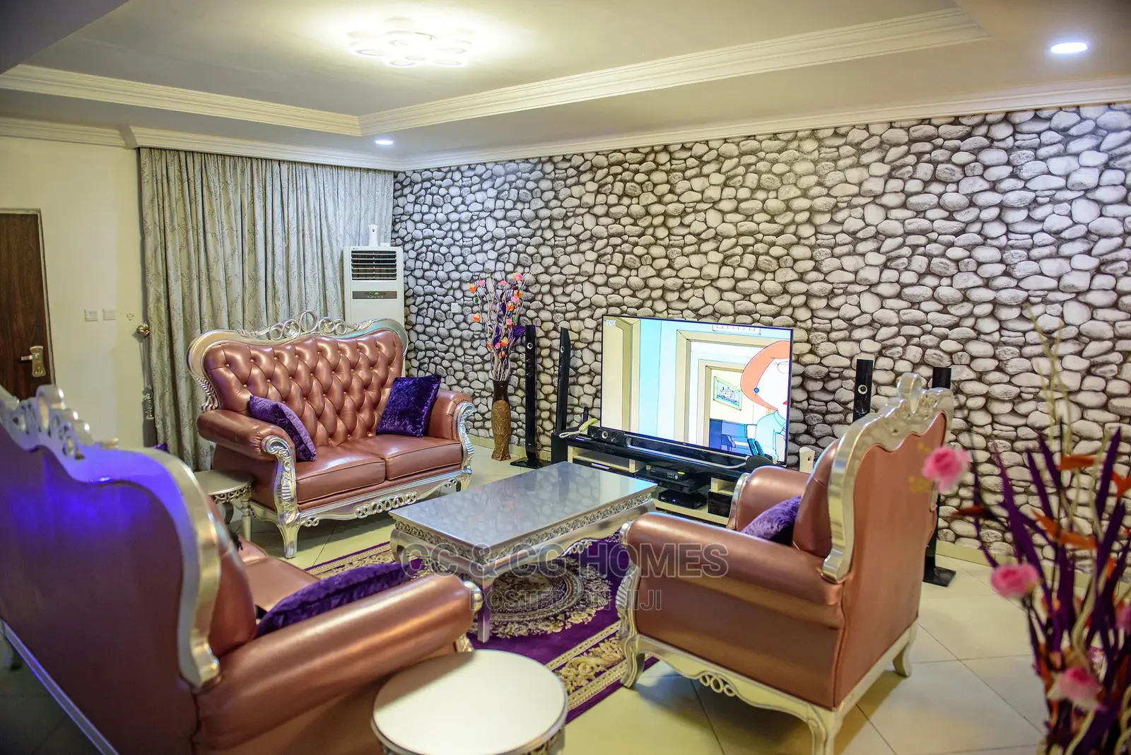 Luxury 4 Bedrooms Apart - 24hrs Elect/Wifi/Security in Life Camp
