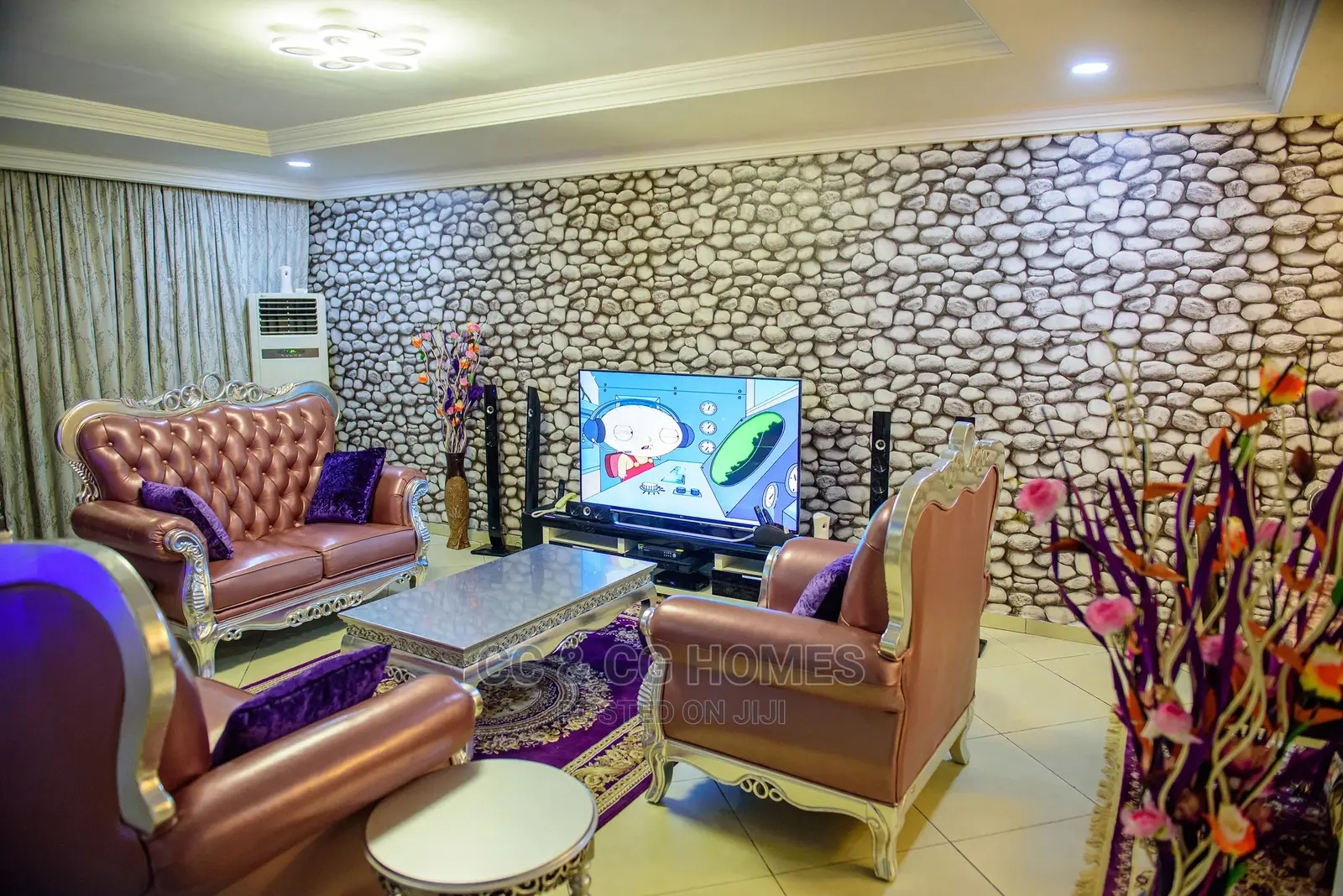 Luxury 4 Bedrooms Apart - 24hrs Elect/Wifi/Security in Life Camp