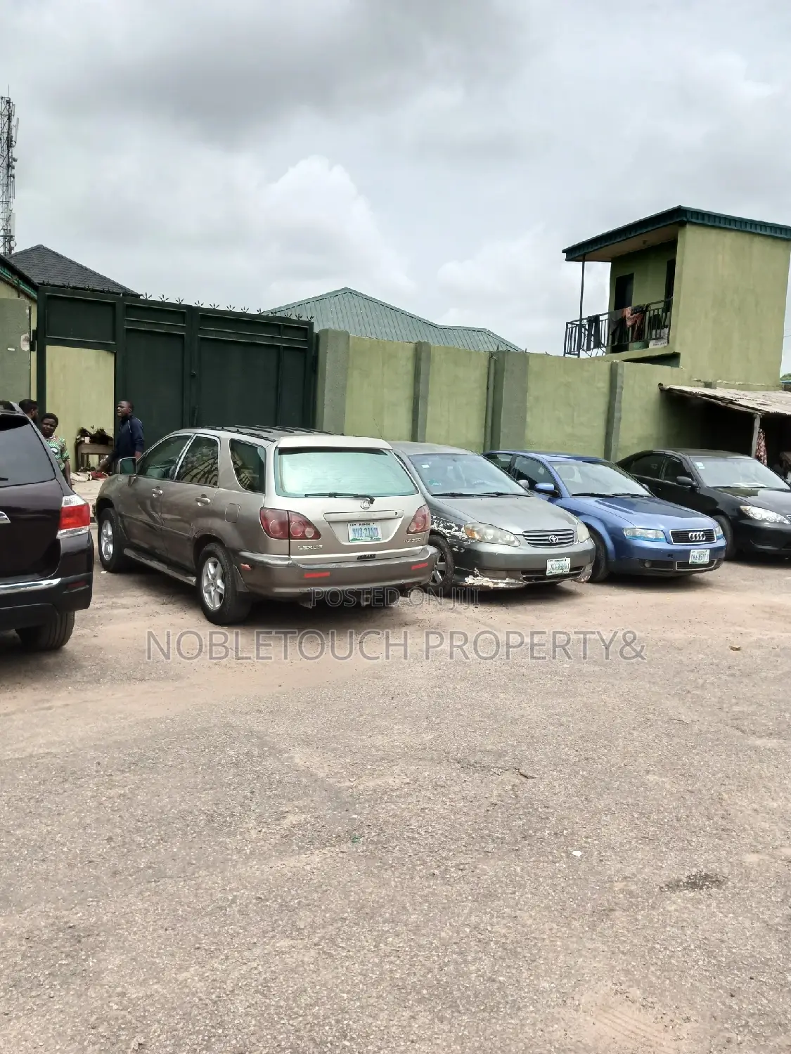 Commercial Warehouse/ Hall Off the Major Rd at Igando in Akesan
