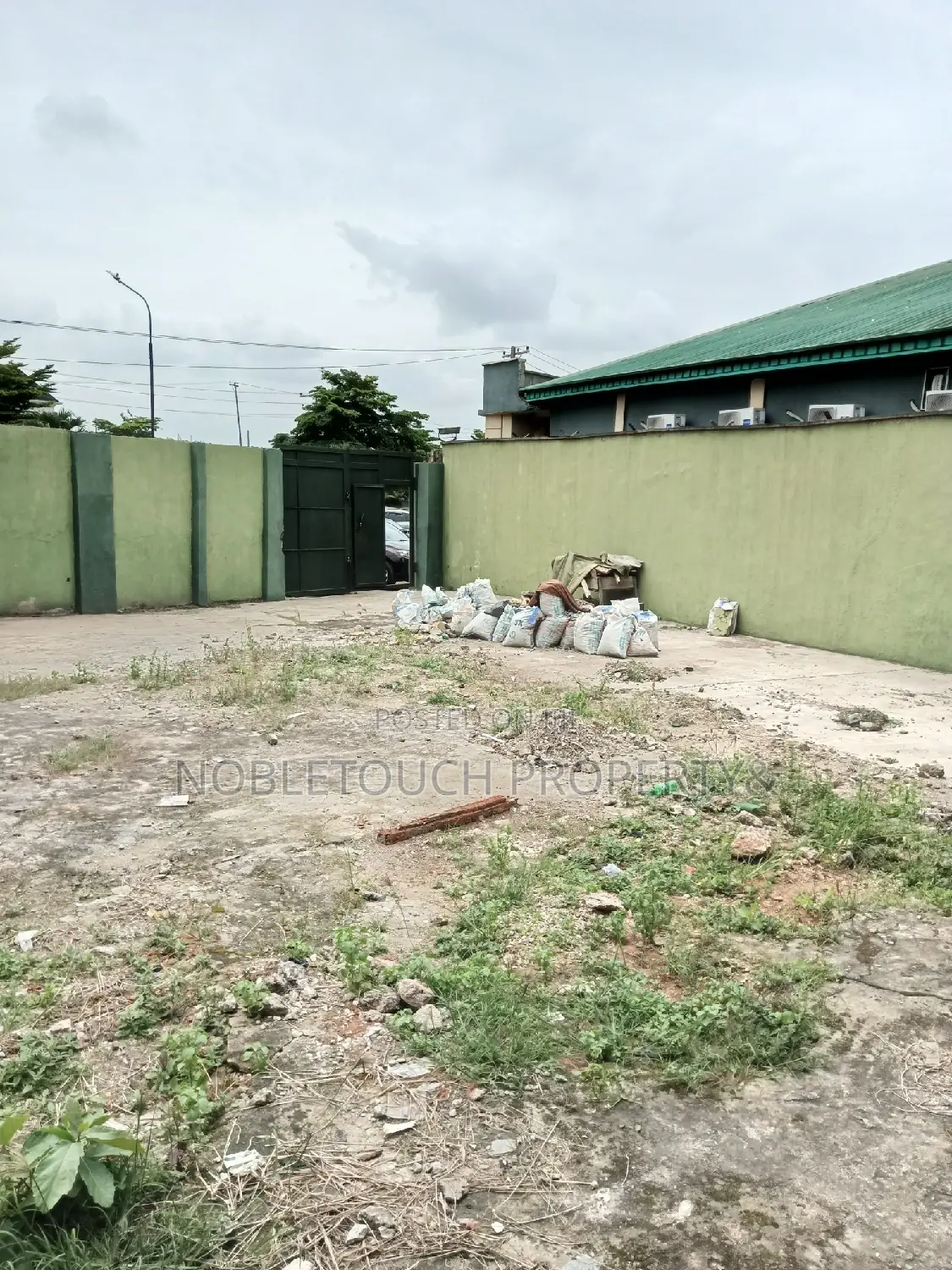 Commercial Warehouse/ Hall Off the Major Rd at Igando in Akesan