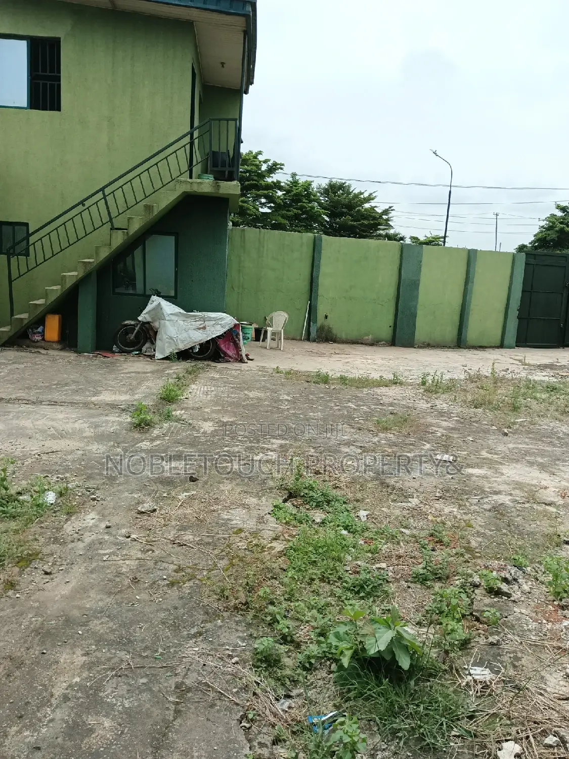 Commercial Warehouse/ Hall Off the Major Rd at Igando in Akesan