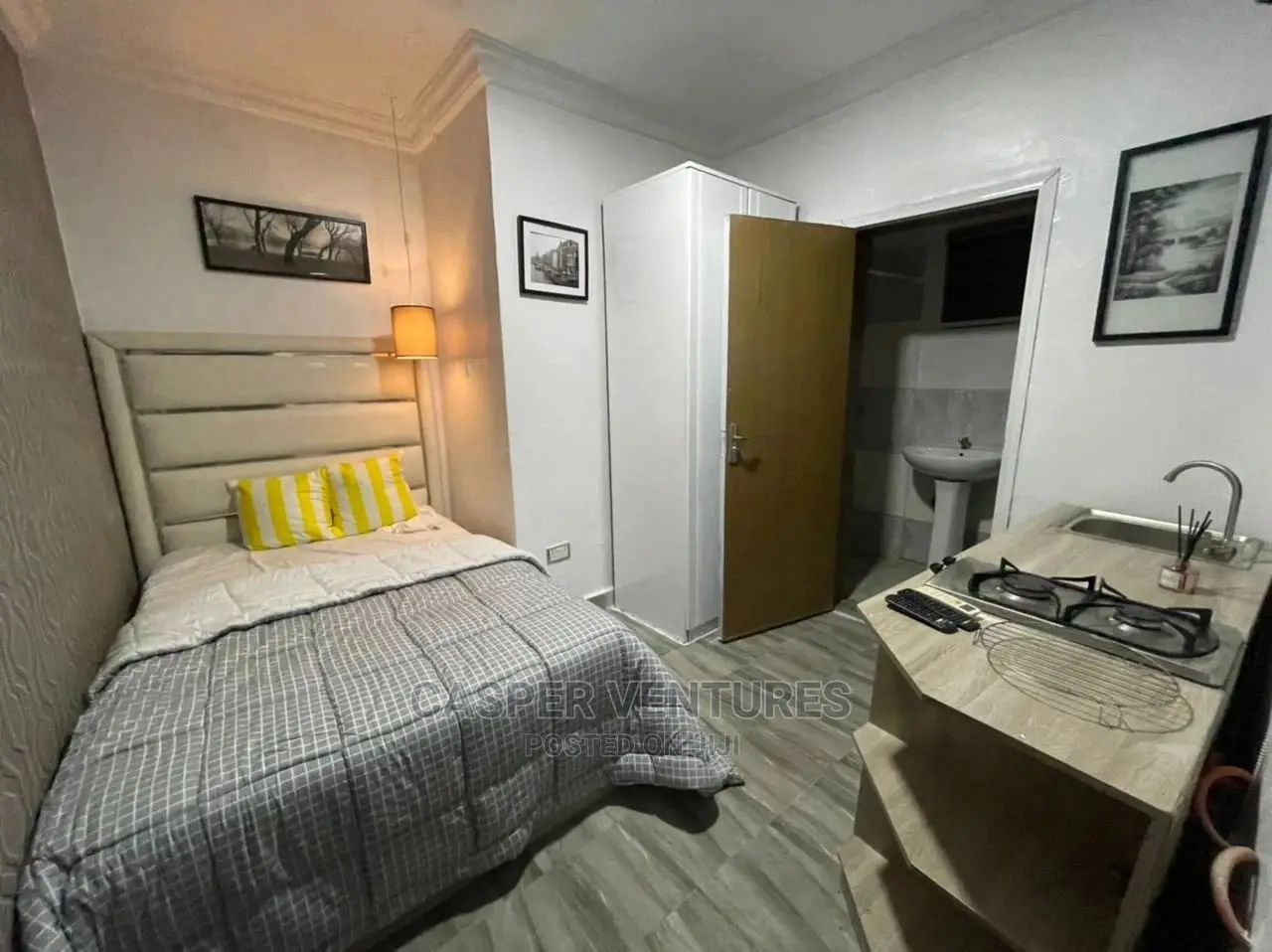 Furnished Studio Apartment in Ikate for rent in Ikate