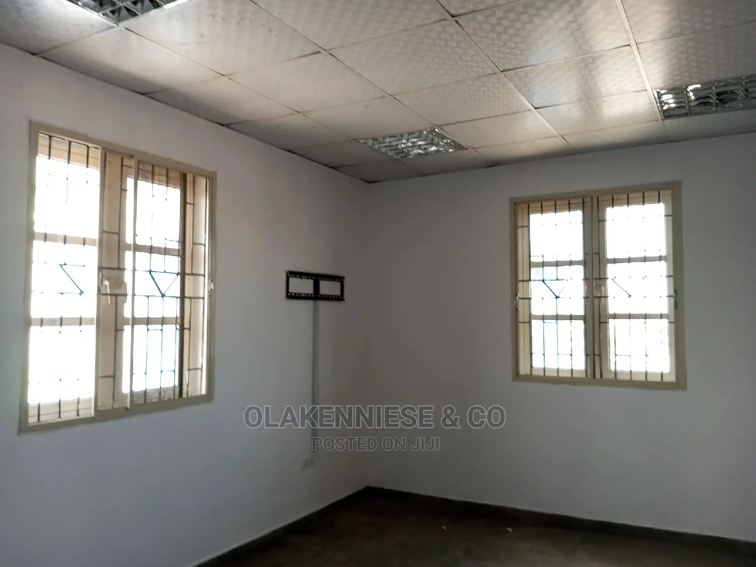 Newly Built Open Plan Office Space Upstairs in Adekunle