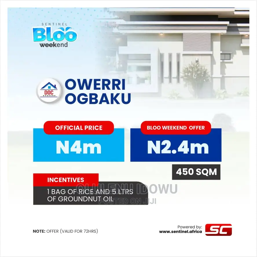 Residential Land for Sale in Owerri in Alimosho