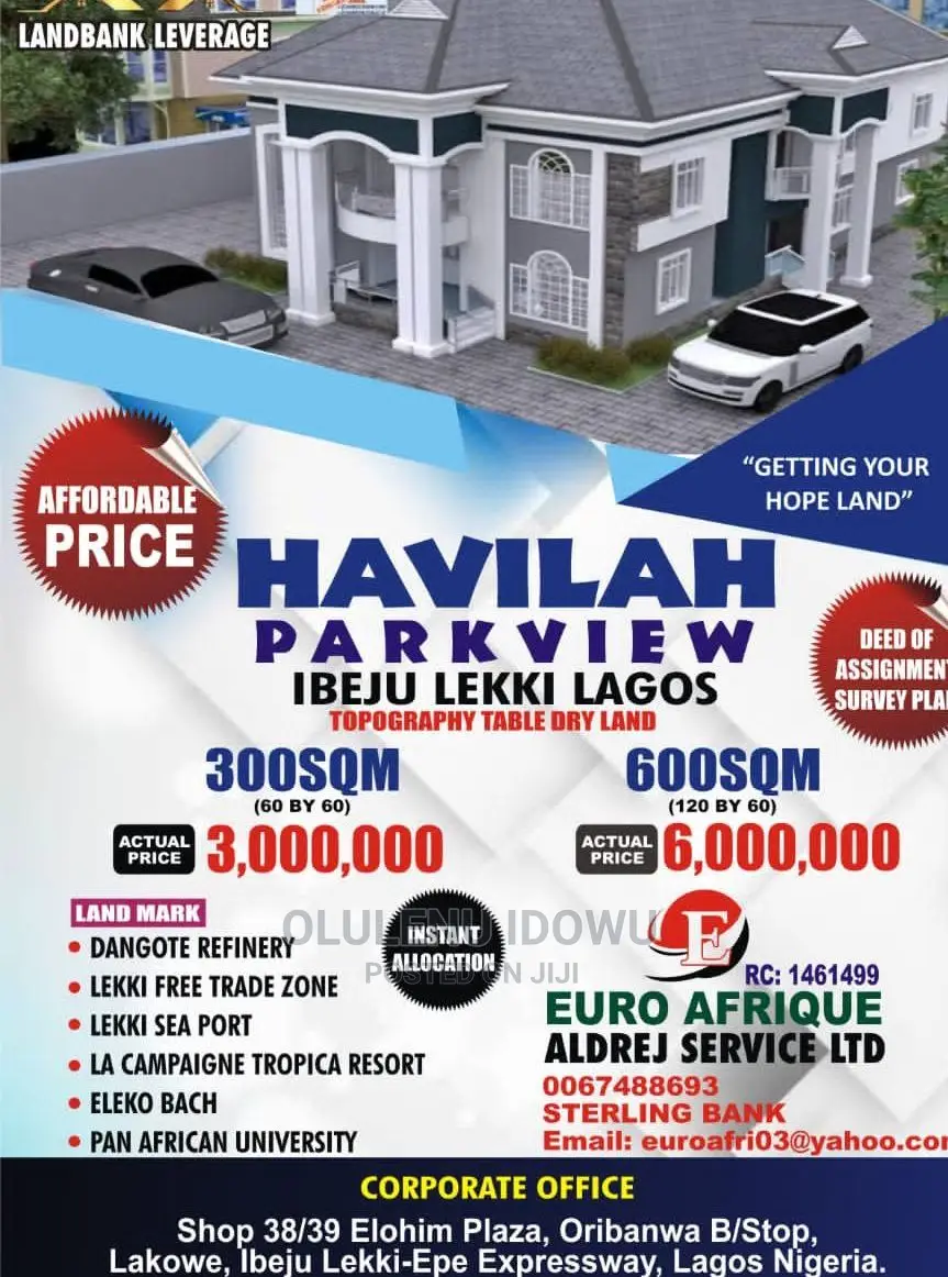Survey Plan and Deed of Assignment in Alimosho
