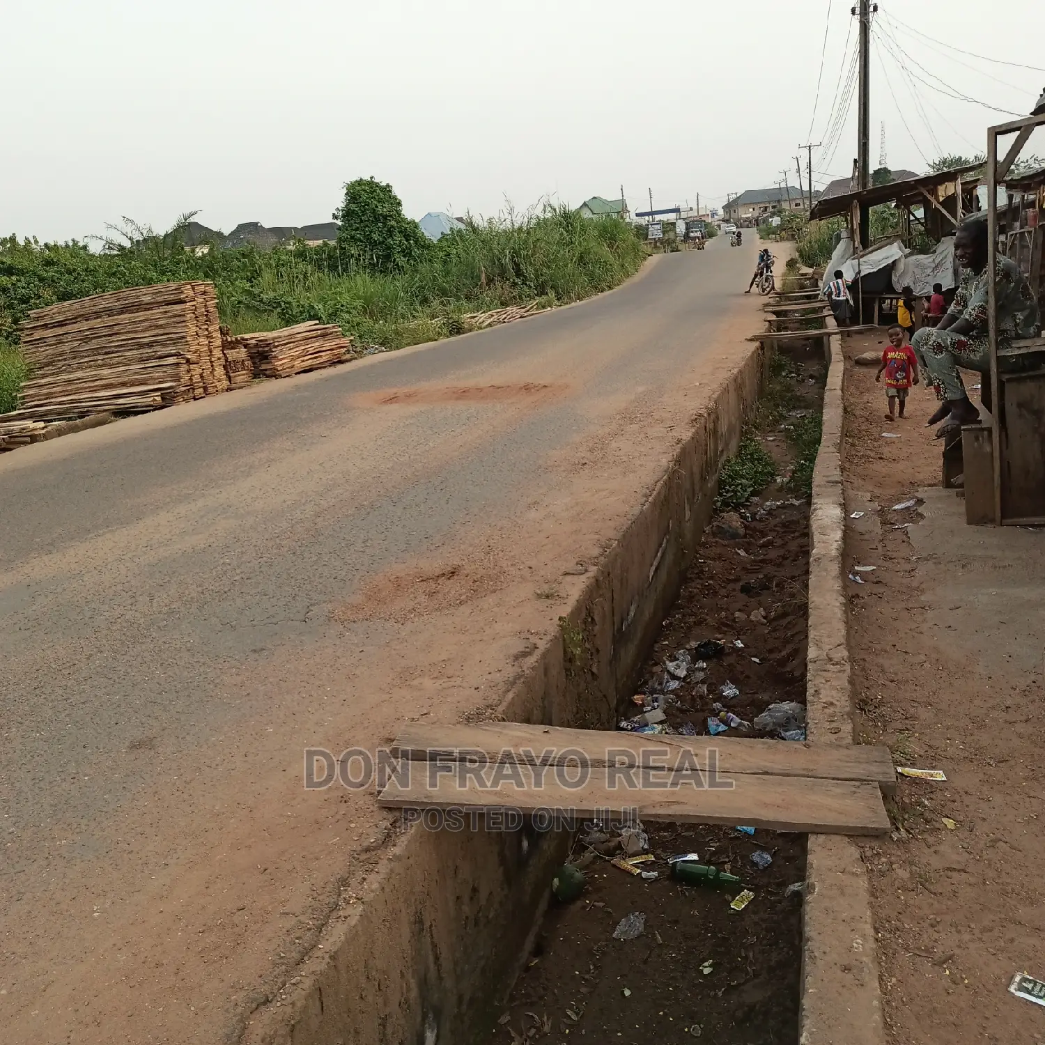 9 Plots Business Use Land on Nihort / Idishin Main Road IB in Idishin