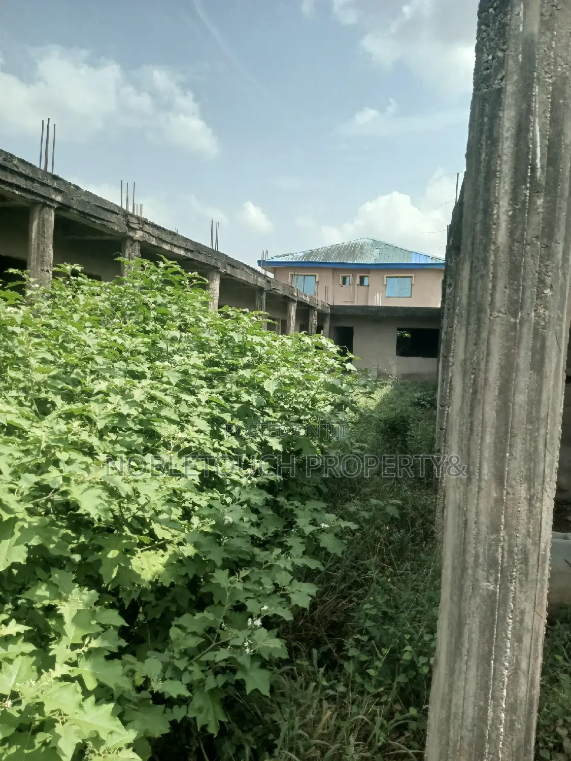 Uncompleted School Building in a Nice Location in Iseri Olofin
