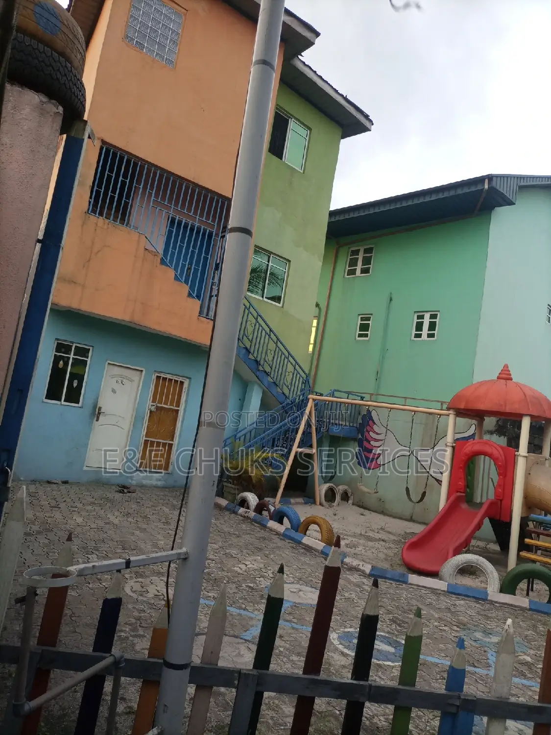 A School Bungalow of Nine Rooms in Obio-Akpor
