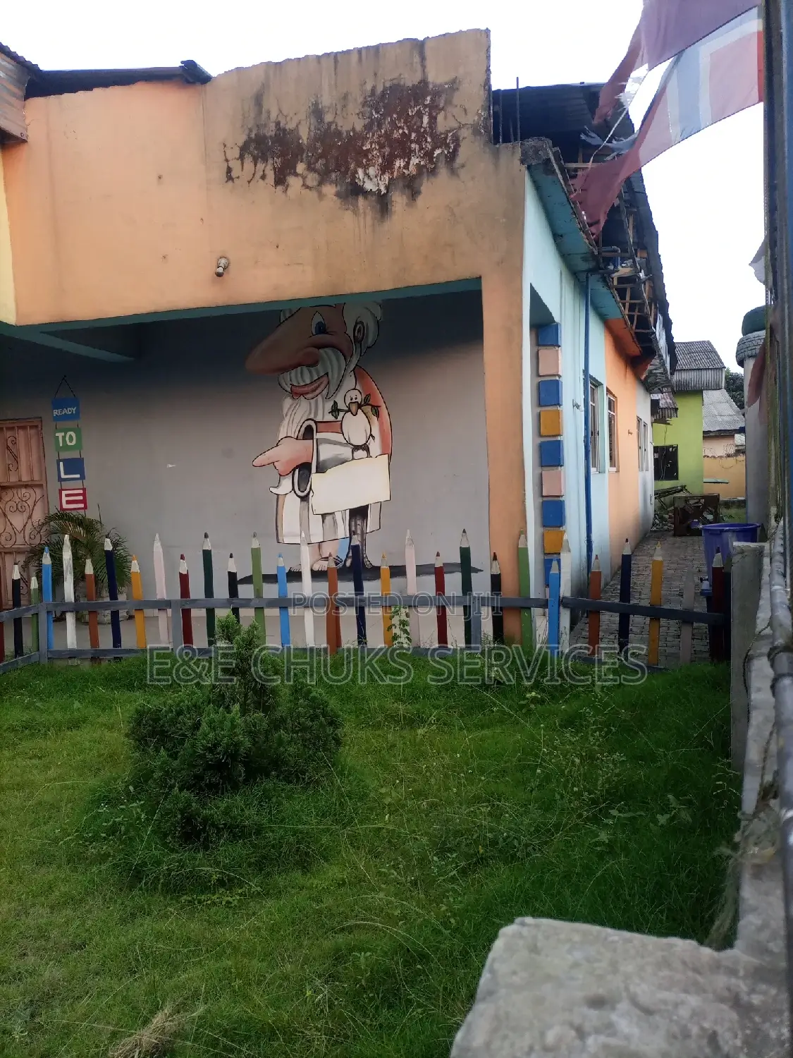 A School Bungalow of Nine Rooms in Obio-Akpor